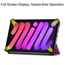 iPad Mini 7 (A17 Pro 2024) Tri Fold PU Leather Case