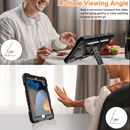 iPad Mini 6 / Mini 7 Rugged Case – Shockproof Cover, Stand & Pencil Holder