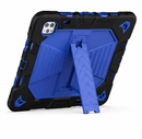 iPad Pro 11-Inch (M4) 2024 7th Gen Rugged Shockproof Case with Kickstand (Blue)