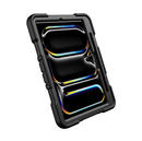 iPad Pro 13-Inch (M5) 2025 Rugged Shockproof Case with Kickstand (Black)