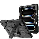 iPad Pro 13-Inch (M5) 2025 Rugged Shockproof Case with Kickstand (Black)