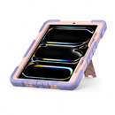 iPad Pro 11-Inch (M5) 2025 Rugged Shockproof Case with Kickstand (Pink)