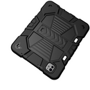 iPad Pro 13-Inch (M4) 2024 Rugged Shockproof Case with Kickstand (Black)