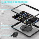 iPad Pro 11’’ Rugged Case (M5 2025 / M4 2024) - 360° Stand