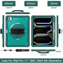 iPad Pro 11’’ Rugged Case (M5 2025 / M4 2024) - 360° Stand