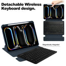 360° Rotating Keyboard Case for iPad Pro 13 (M4 2024 / M5 2025) – Detachable Keyboard with Pencil Holder [Navy]