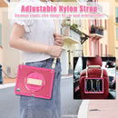 iPad Pro 13" Rugged Case (M5 2025 / M4 2024) - 360° Stand, Hand & Shoulder Strap - Shockproof - Rose