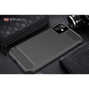 iPhone 11 Carbon Fibre TPU Case Slim Shockproof Cover Black