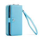 iPhone 11 Pro Case Zipper Wallet (LightBlue) 4