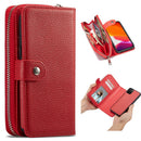 iPhone 11 Pro Case Zipper Wallet (Red) 1