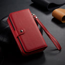 iPhone 11 Pro Case Zipper Wallet (Red) 8
