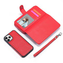 iPhone 12 Pro Max Case Zipper Wallet (Red) 5