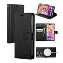 iPhone 12 Pro Max Flip PU Leather Wallet Case (Black) 1