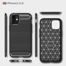iPhone 12Mini (5.4’’) Carbon Fibre TPU Case Slim Shockproof