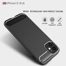 iPhone 12Mini (5.4’’) Carbon Fibre TPU Case Slim Shockproof