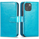 iPhone 13 Mini Case Double Wallet (Blue) 2