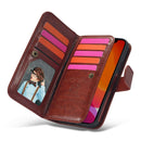 iPhone 13 Mini Case Double Wallet (Brown) 7