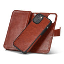 iPhone 13 Mini Case Double Wallet (Brown) 5