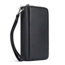 iPhone 13 Mini Case Zipper Wallet (Black) 2