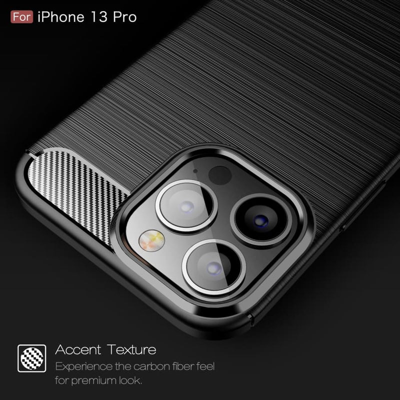 iPhone 13 Pro Case - Navy / iPhone 13 Pro / Carbon Fibre