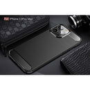 iPhone 13ProMax Carbon Fibre TPU Case Slim Shockproof Cover