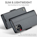 iPhone 14 CaseMe 023 Wallet Flip Cover RFID Protection Card