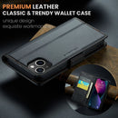 iPhone 14 CaseMe 023 Wallet Flip Cover RFID Protection Card