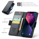 iPhone 14 CaseMe 023 Wallet Flip Cover RFID Protection Card
