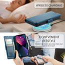 iPhone 14 CaseMe 023 Wallet Flip Cover RFID Protection Card