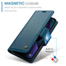 iPhone 14 CaseMe 023 Wallet Flip Cover RFID Protection Card