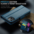 iPhone 14 CaseMe 023 Wallet Flip Cover RFID Protection Card