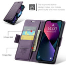 iPhone 14 CaseMe 023 Wallet Flip Cover RFID Protection Card