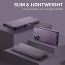 iPhone 14 CaseMe 023 Wallet Flip Cover RFID Protection Card