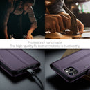 iPhone 14 CaseMe 023 Wallet Flip Cover RFID Protection Card