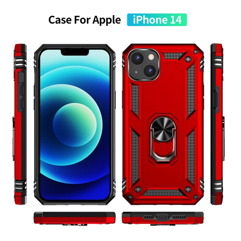 iPhone 14 Plus Case - Red / iPhone 14 Plus / Military