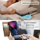 iPhone 14 Plus CaseMe 023 Wallet Flip Cover RFID Protection