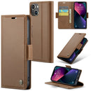 iPhone 14 Plus CaseMe 023 Wallet Flip Cover RFID Protection