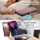 iPhone 14 Plus CaseMe 023 Wallet Flip Cover RFID Protection