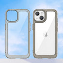 Apple iPhone 14 Plus Soft TPU Bumper Case [Clear Grey]