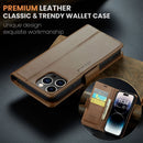iPhone 14 Pro CaseMe 023 Wallet Flip Cover RFID Protection