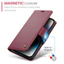 iPhone 14 Pro CaseMe 023 Wallet Flip Cover RFID Protection