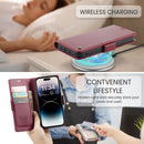 iPhone 14 Pro CaseMe 023 Wallet Flip Cover RFID Protection