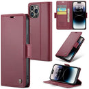 iPhone 14 Pro CaseMe 023 Wallet Flip Cover RFID Protection