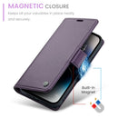 iPhone 14 Pro CaseMe 023 Wallet Flip Cover RFID Protection