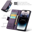 iPhone 14 Pro CaseMe 023 Wallet Flip Cover RFID Protection