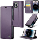 iPhone 14 Pro CaseMe 023 Wallet Flip Cover RFID Protection