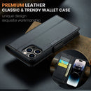 iPhone 14 Pro Max CaseMe 023 Wallet Flip Cover RFID