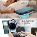 iPhone 14 Pro Max CaseMe 023 Wallet Flip Cover RFID
