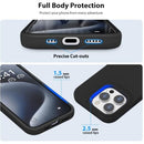 iPhone 14 Pro Silicone Case – Soft Protective Cover (Black