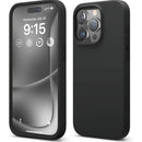 iPhone 14 Pro Silicone Case – Soft Protective Cover (Black